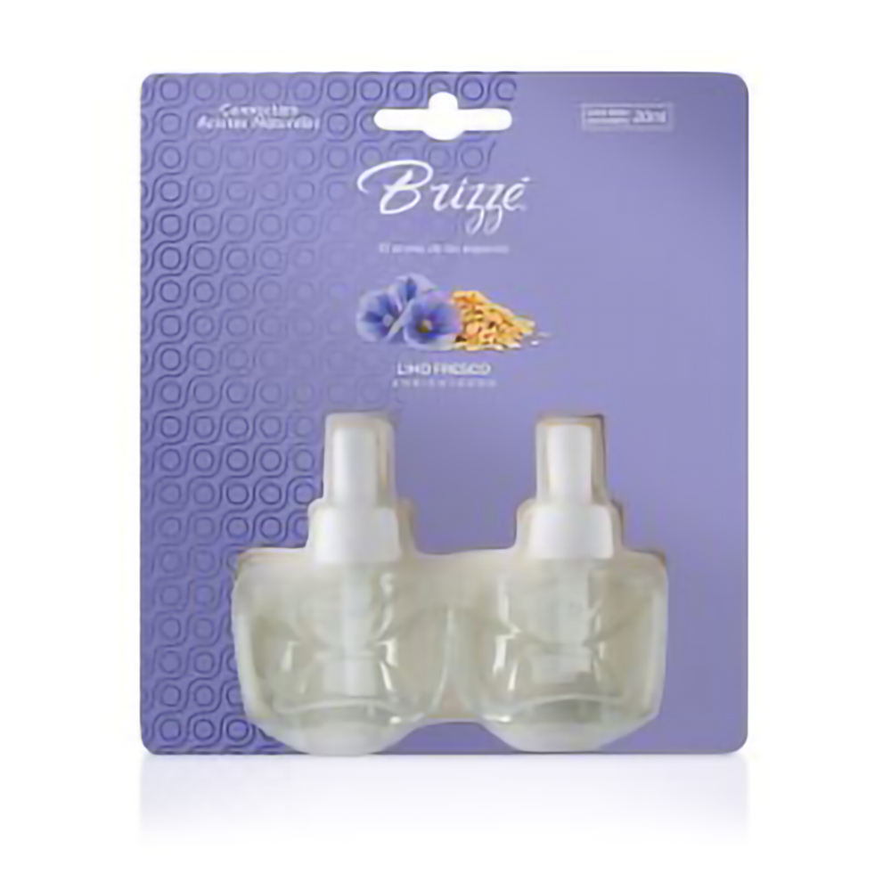 AMBIENTADOR BRIZZE MANZANA CANELA 20ML  REPUESTO x 2