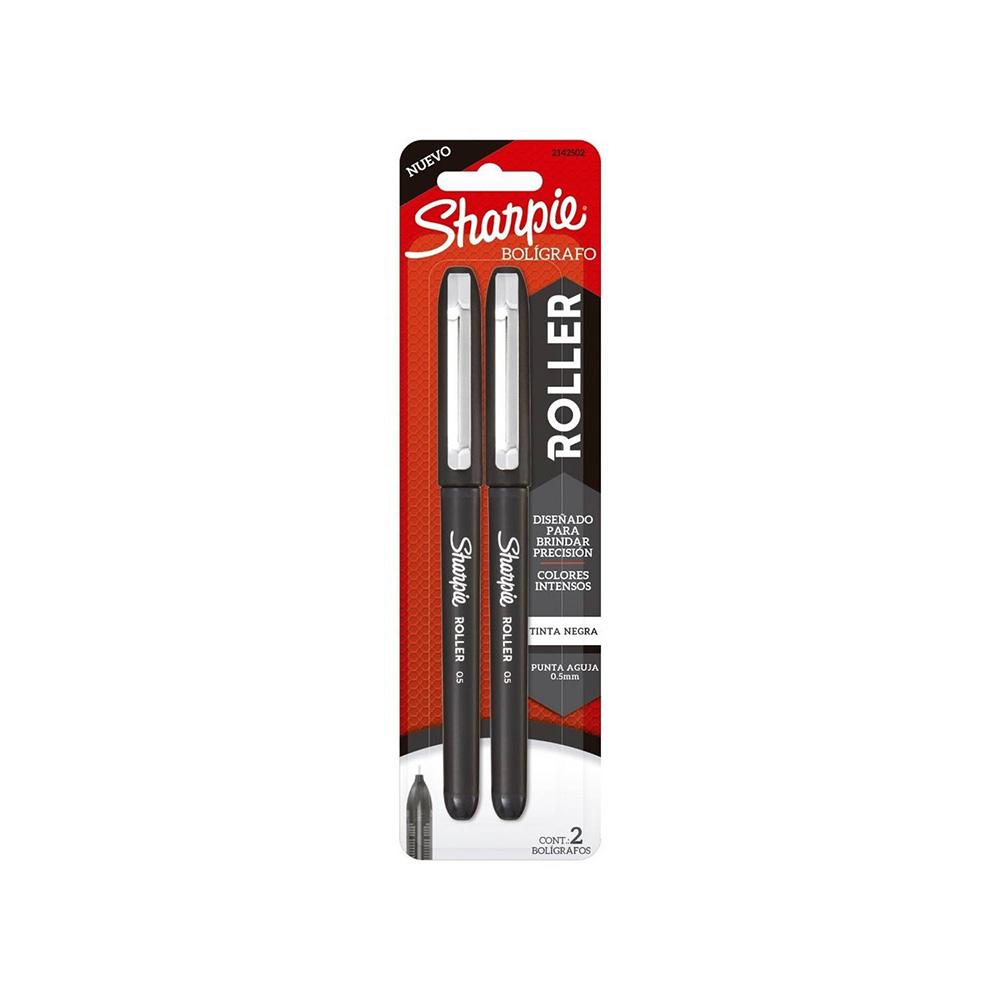 BOLIGRAFO SHARPIE GEL 0.5MM X2 NG NEWELL