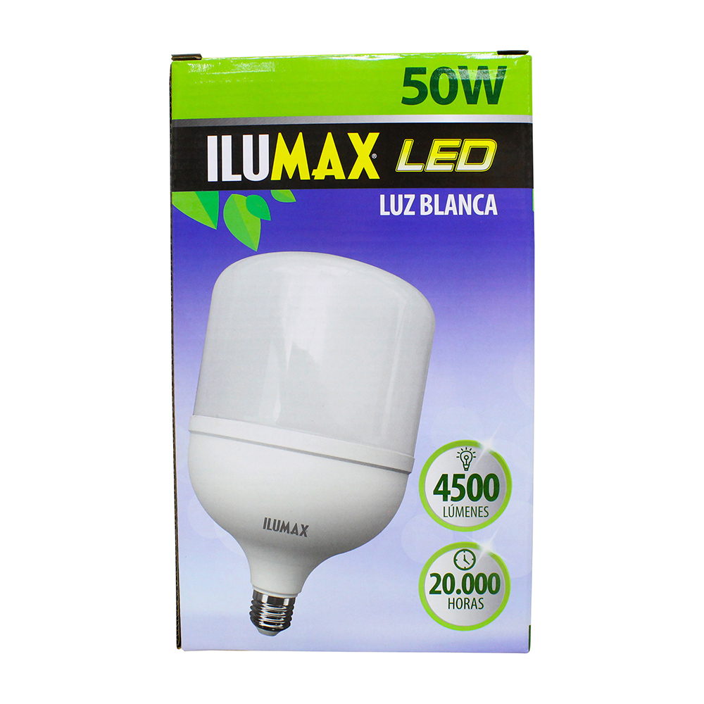BOMBILLO 50W LED 25MH LUZ BLANCA-ILUMAX