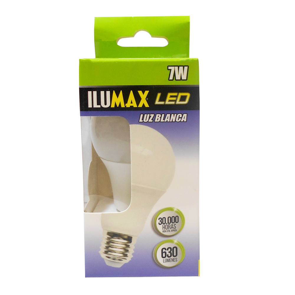 BOMBILLO 7W LED 30MH LUZ BLANCA ILUMAX
