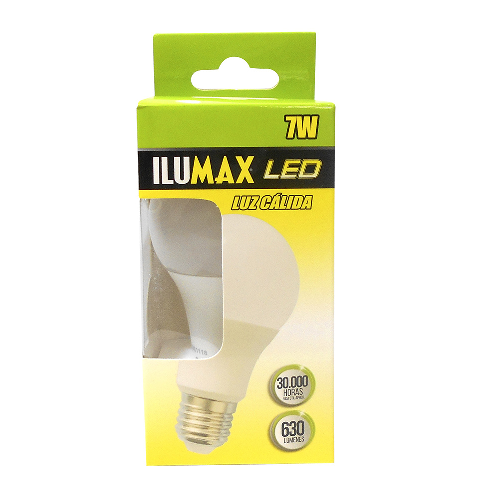 BOMBILLO 7W LED 30MH LUZ CALIDA ILUMAX