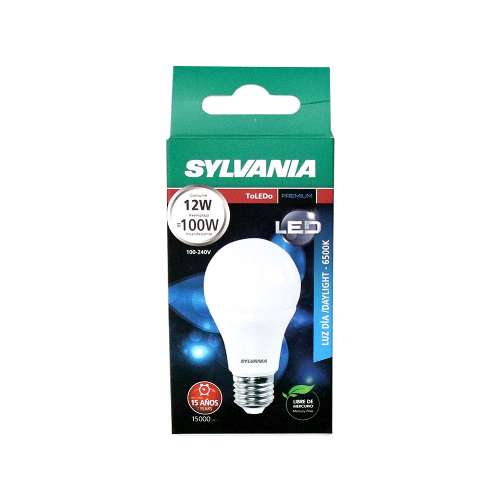 BOMBILLO LED TOLEDO 12W CAJA SYLVANIA