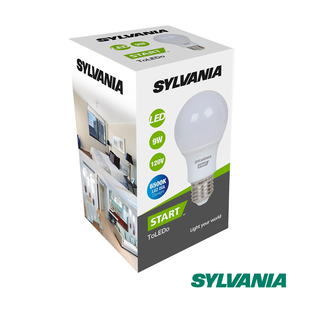 BOMBILLO SYLVANIA START 9W