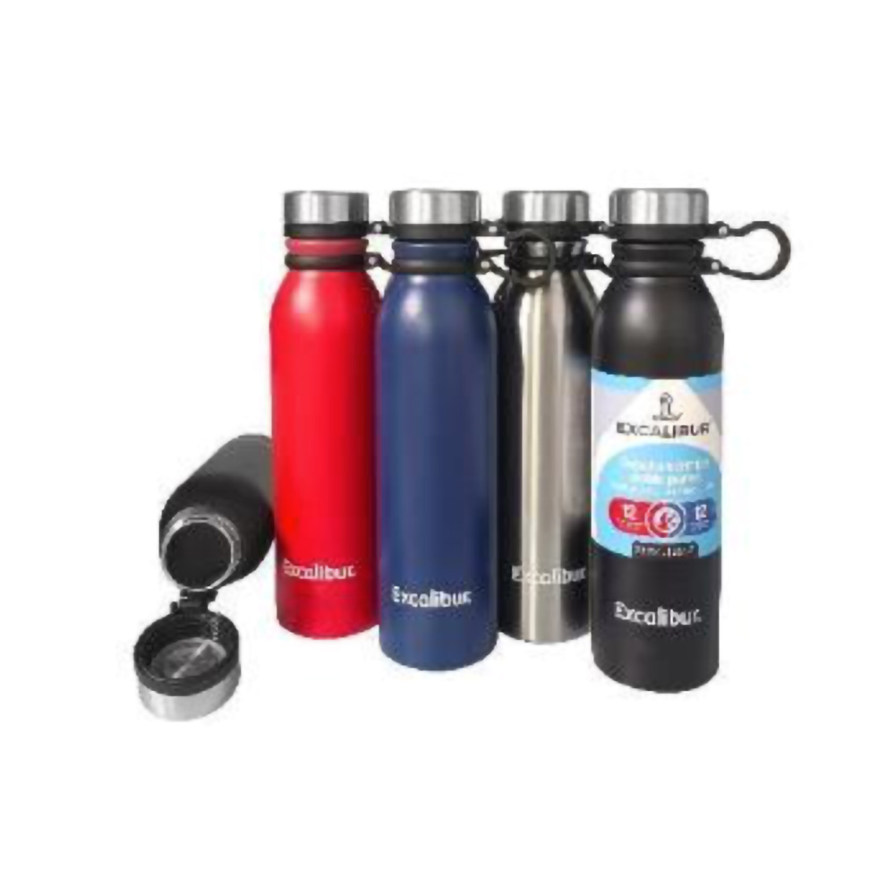 BOTELLA TERMICA 750 ML DOBLE PARED EXCALIBUR