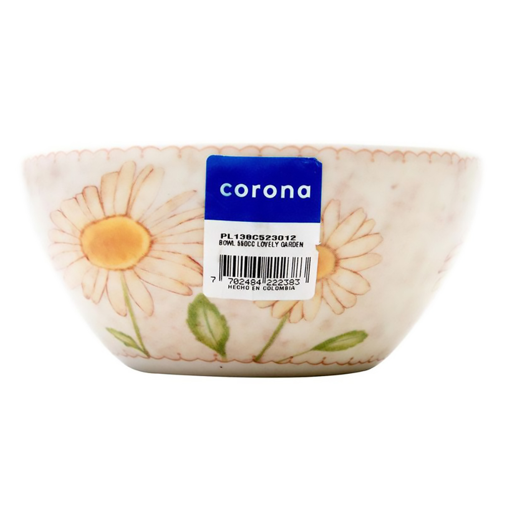 BOWL 550CC LOVELY GARDEN CORONA