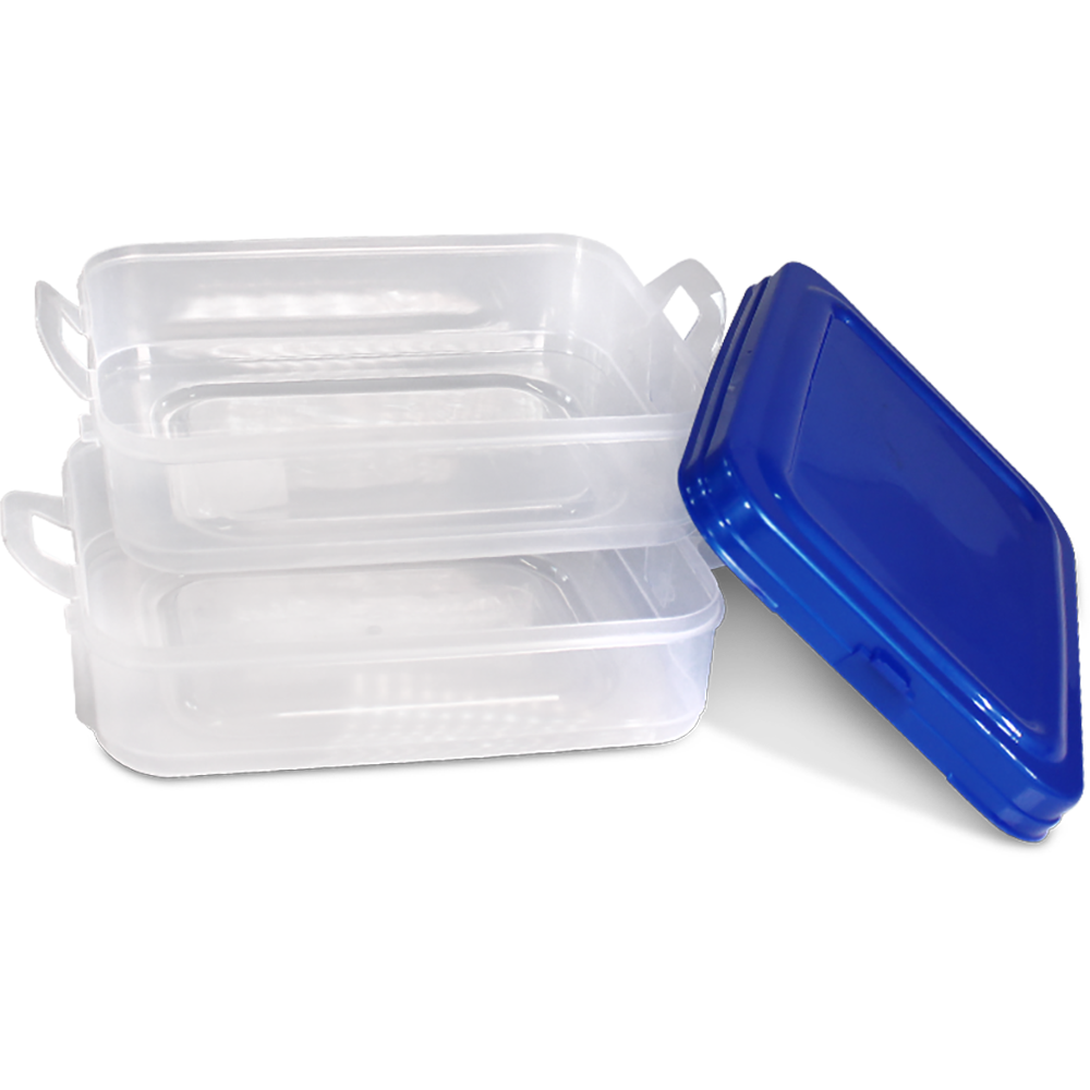 CAJA DUPLA RECTANGULAR C/TAPA KENDY