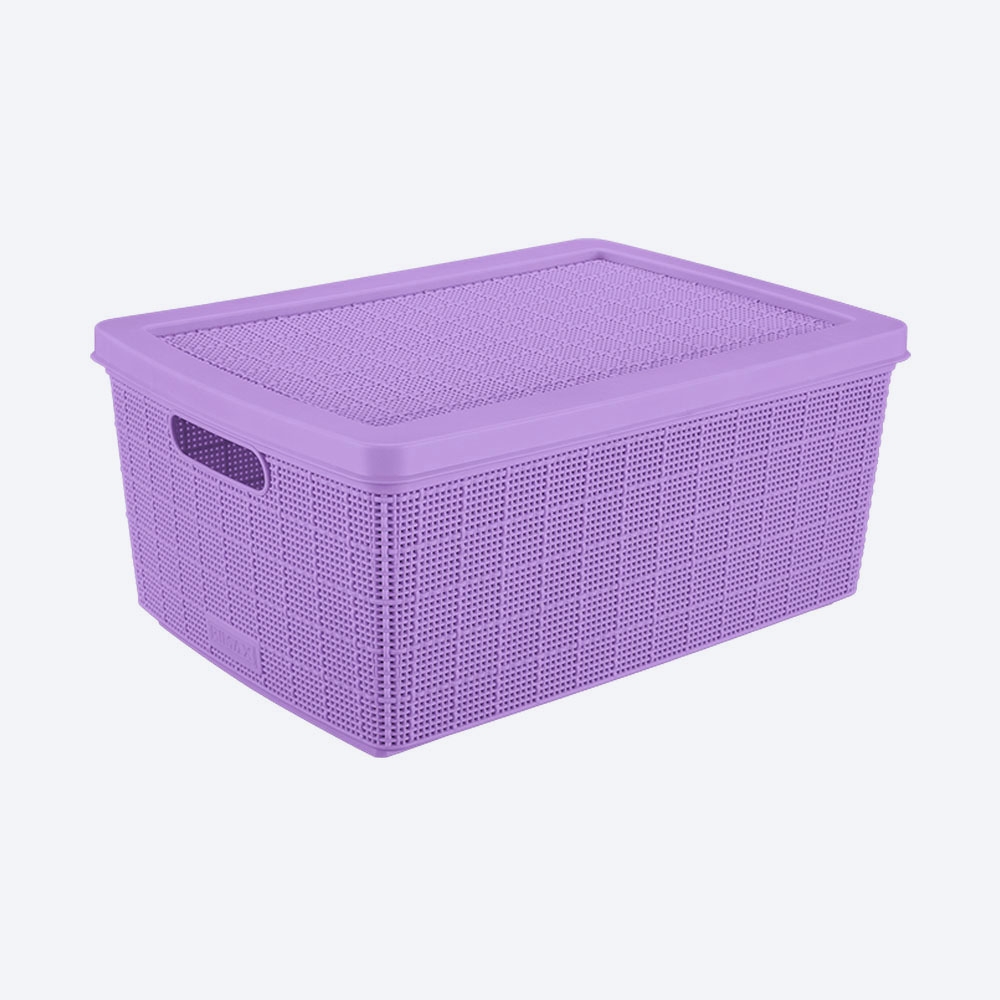 CANASTA FIQUE 13,5L LAVANDA CT RIMAX