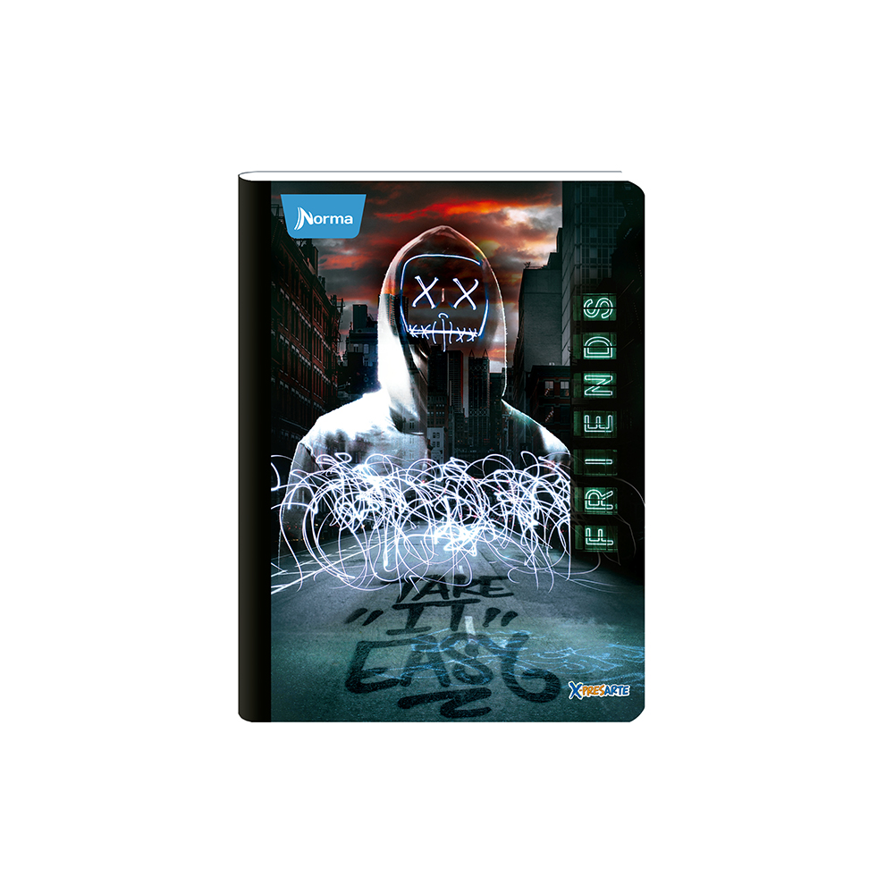 CUADERNO COSIDO X PRE MAS 50H L/C NORMA