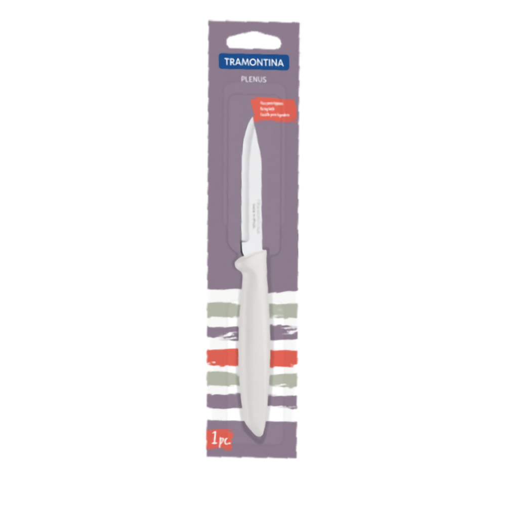 CUCHILLO 3" LEGUMB PLENUS BCO TRAMONTINA