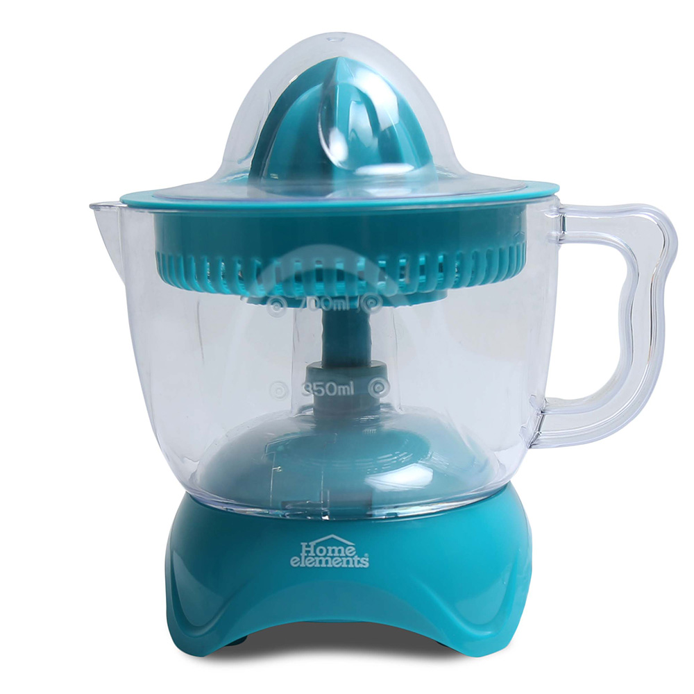 EXPRIMIDOR DE JUGO 1LT AZUL TURQUESA HOME ELEMENTS (HE-8804AT)