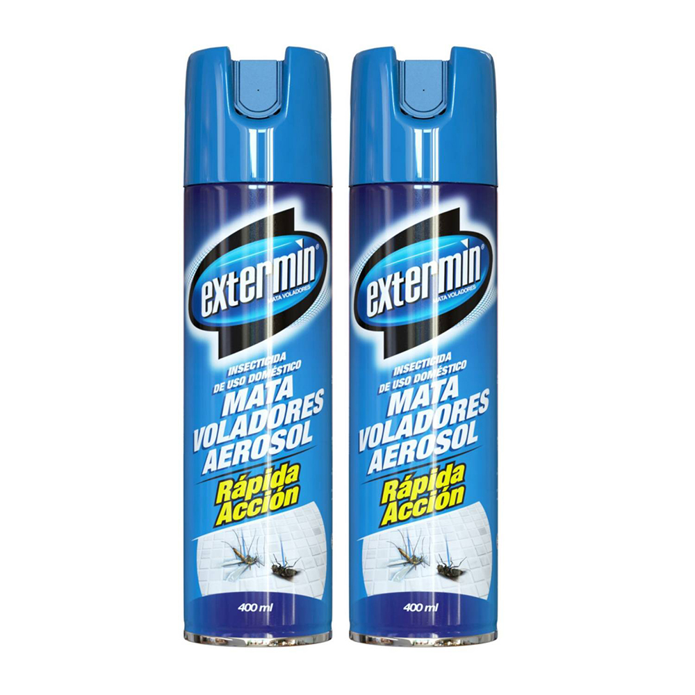 EXTERMIN MATAVOLADORES X 2 400ML PRECIO ESPECIAL