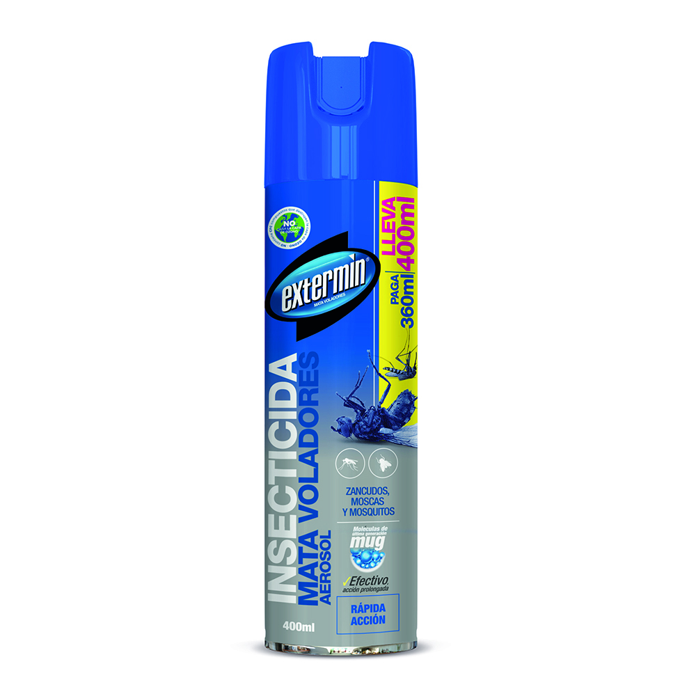 INSECTICIDA AEROSOL MATAVOLADORES PAGUE 360 LLEVE 400 - EXENTO IVA