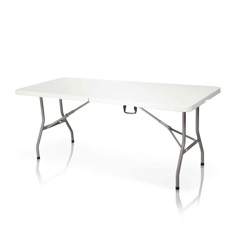 MESA BANQUETERA PLEGABLE  BLANCA RIMAX (8210)
