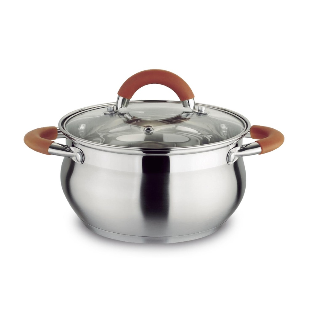 OLLA 18 CM ACR INOX TP VID INSERTOS SCONA