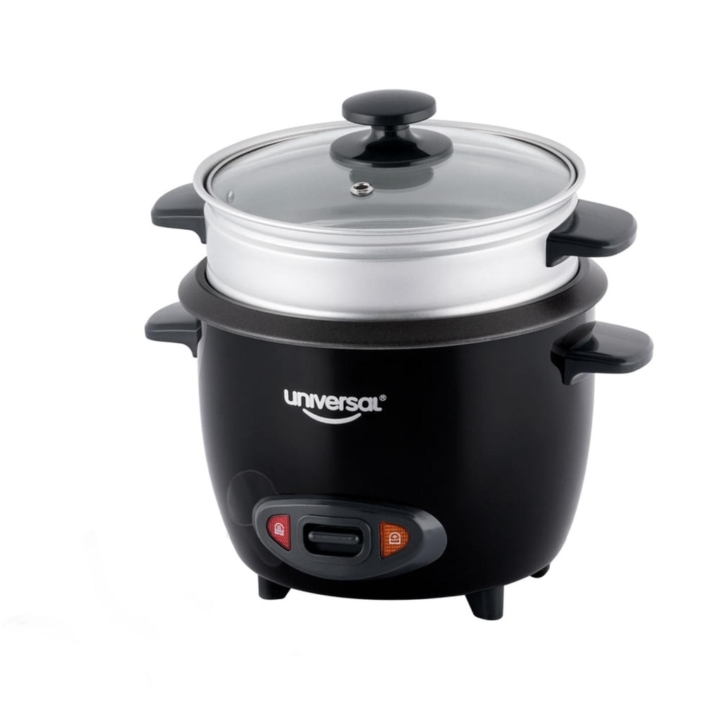 OLLA ARROCERA 10 TAZAS NEGRA UNIVERSAL