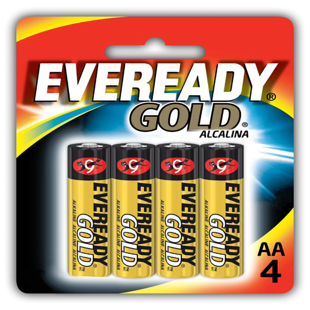 PILA AA ALKALINA X4 EVEREADY