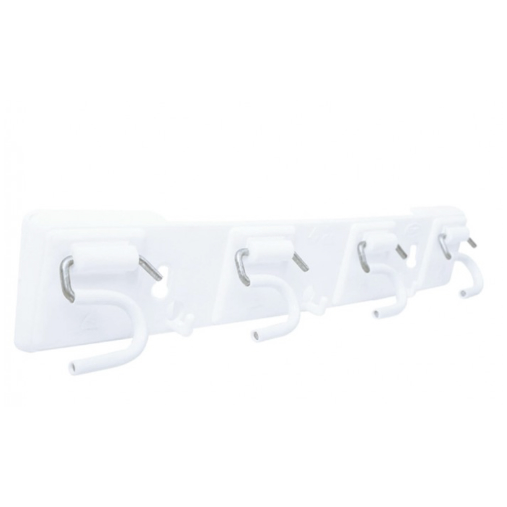 PORTAESCOBA ORGANIZADOR BCO X 8 PINTO