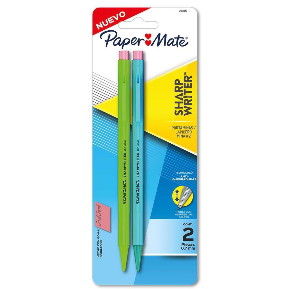 PORTAMINAS SHARPWRT 0.7MM TX2 PAPER MATE
