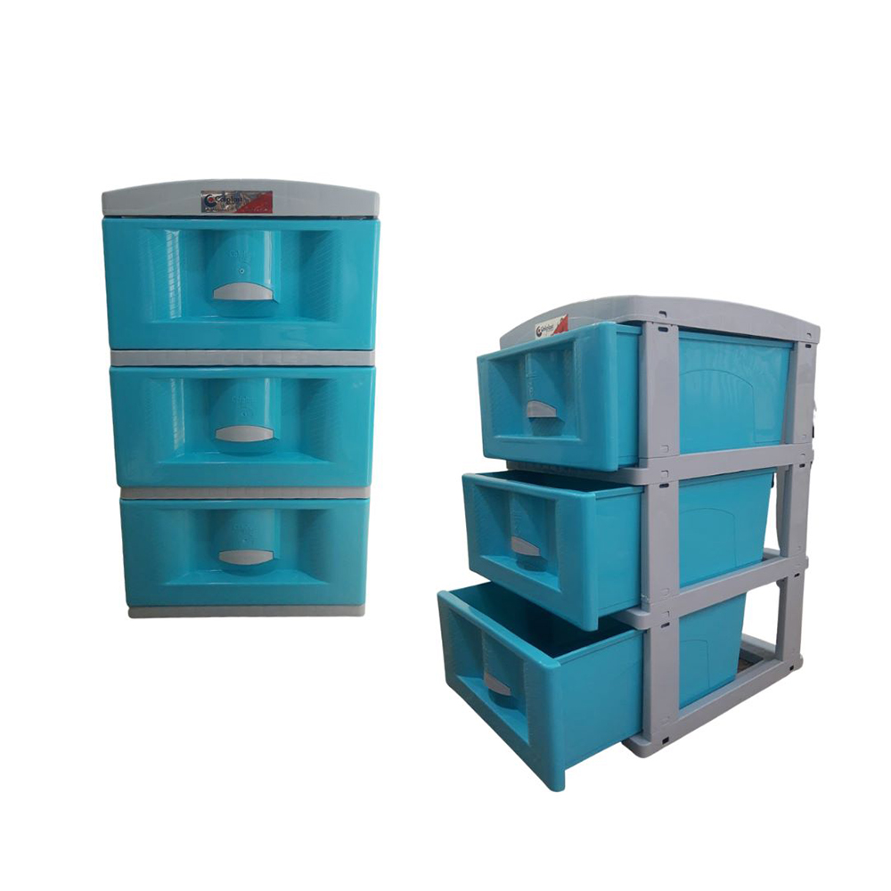 PRACTIMUEBLE GRD X 3 - AZUL PTEL - GRIS