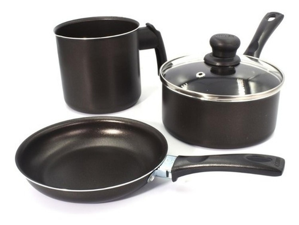 SET PEROL 16 CM + JARRO 12 CM + CACEROLA 16 CM SMART IMUSA