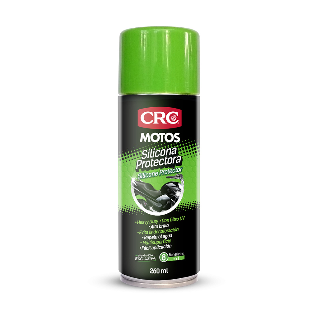 SILICONA PROTECTORA AEROSOL 260 ML CRC MOTOS
