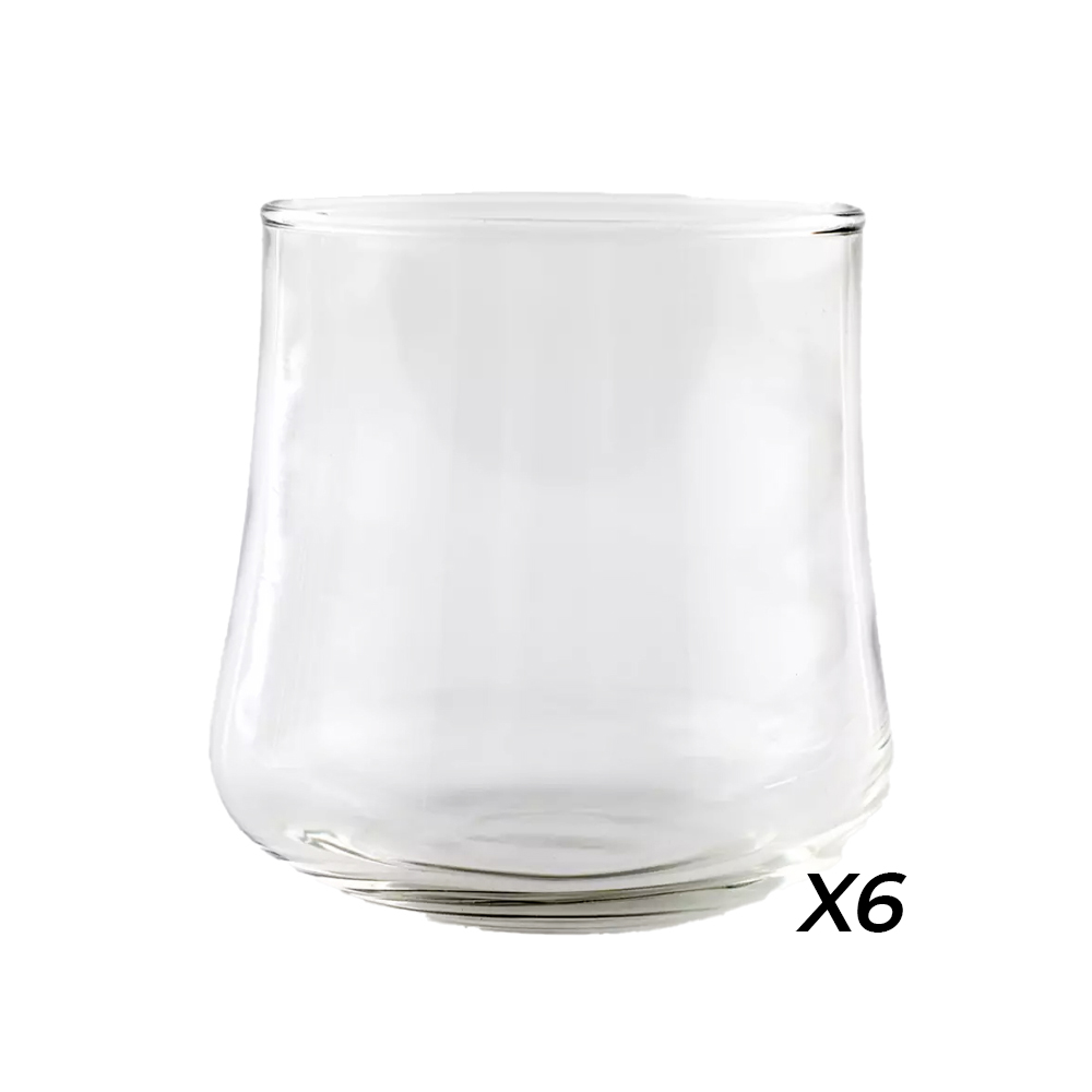 VASO CRISTAL BOLONIA 0793CL6 CRISTAR