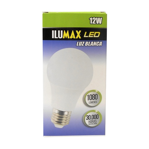 [19070] BOMBILLO 12W LED 30MH LUZ BLANCA ILUMAX