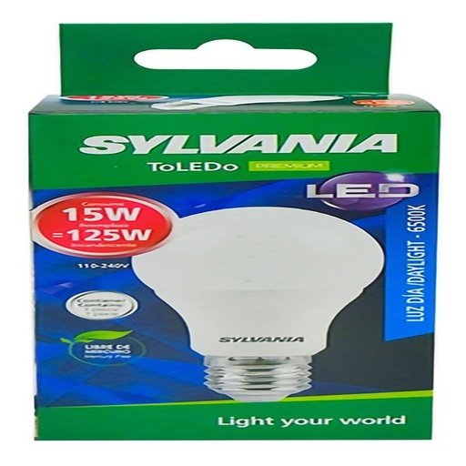 [19184] BOMBILLO LED TOLEDO 15W CAJA SYLVANIA