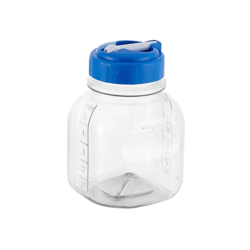 [17665] BOTELLITO 1/2 LT.  AZUL VANYPLAS