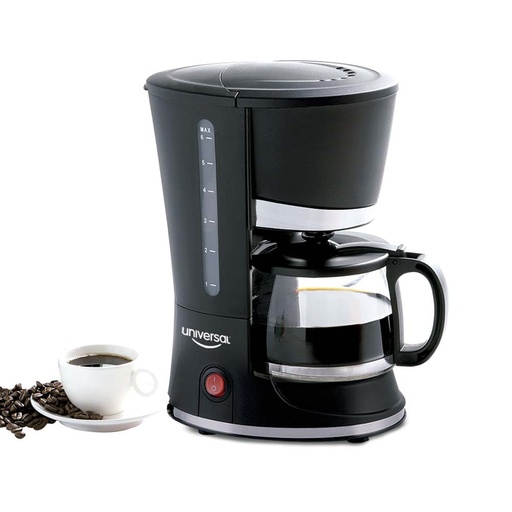 [16752] CAFETERA UNIVERSAL DE 4 A 6 TAZAS 06 LTS