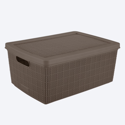 [18996] CANASTA FIQUE 13,5L MOCCA CT RIMAX