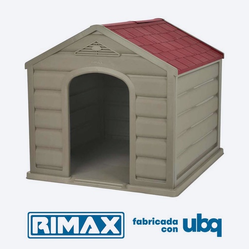 [18606] CASA PARA PERRO RAZAS PEQUEÑAS ROJA RIMAX (12701)