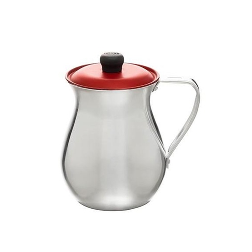 [16894] CHOCOLATERA 2,0 LTS  12,5 CM  CON TAPA ROJA IMUSA