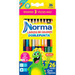 [19685] COLORES NORMA DOBLE PUNTA X13 NORMA