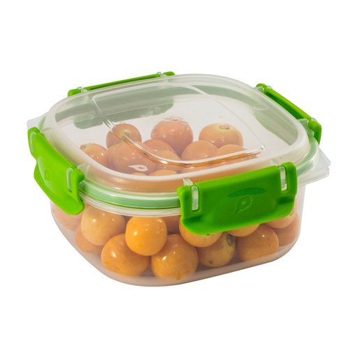 [17221] CONTENEDOR CUADRADO CLIP/L N1 0,6 LT POLIMES