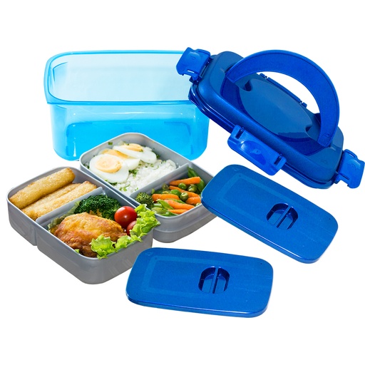 [17231] CONTENEDOR RECTANGULAR CLIP/L N2 TGO 2 LT POLIMES