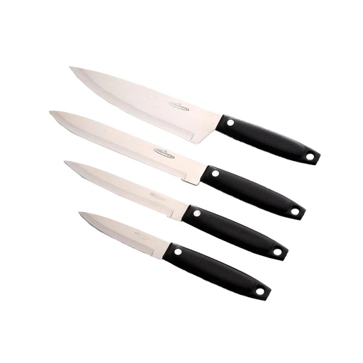 [17074] CUCHILLO 4 PIEZAS PARA FRUTA VERDURA MUL INCAMET