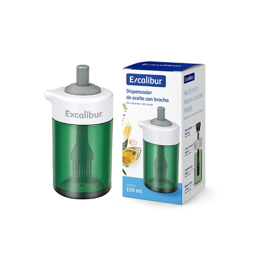 [17503] DISPENSADOR ACEITE CON BROCHA EXCALIBUR
