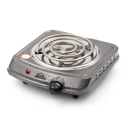 [16683] ESTUFA ELECTRICA 1 PUESTO 1.000W GRIS HOME ELEMENTS