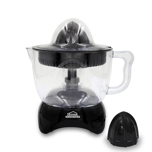 [16660] EXPRIMIDOR DE JUGO 1 LTS NEGRO HOME ELEMENTS