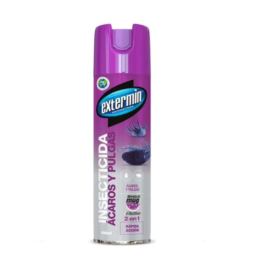 [19349] EXTERMIN ACAROS Y PULGAS X 400 ML -- EXCLUIDO IVA