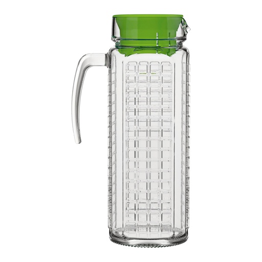[18550] JARRA VIDRIO LADRILLO C/TAP1,2L NADIR