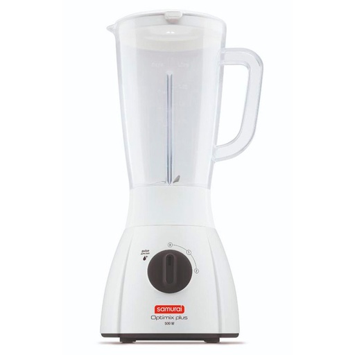 [18573] LICUADORA OPTIMIX PLUS BLANCA 2V SAMURAI