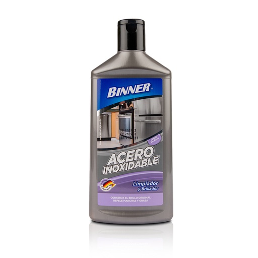 [19051] LIMPIADOR Y BRILLADOR BINNER ACERO INOXIDABLE 500ML