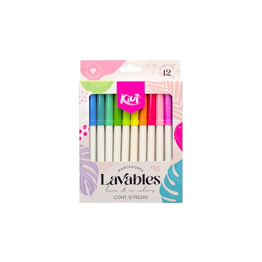 [18505] MARCADORES LAVABLES KIUT X 12 NORMA