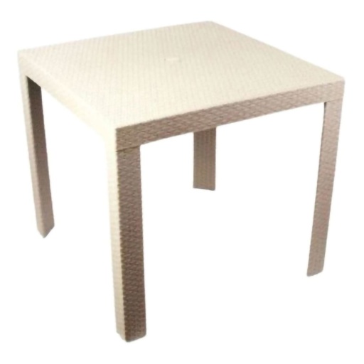 [19382] MESA CORAL RATTAN BLANCO COLPLAST