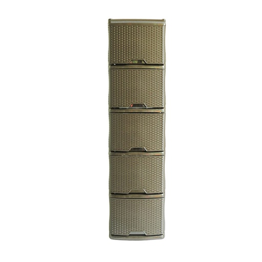 [18900] MUEBLE ORG RATTAN X 5 WENGUE RIMO