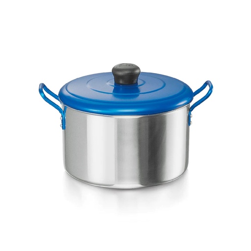 [17748] OLLA 22 TAPA AZUL IMUSA