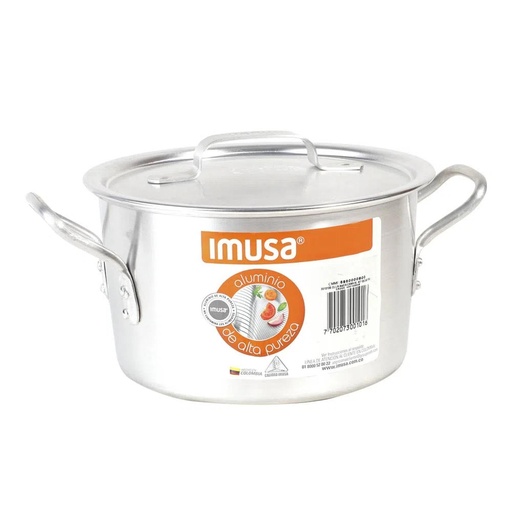 [16995] OLLA AMERICANA ALUMINIO AT 16 CM 1,9 LTS IMUSA