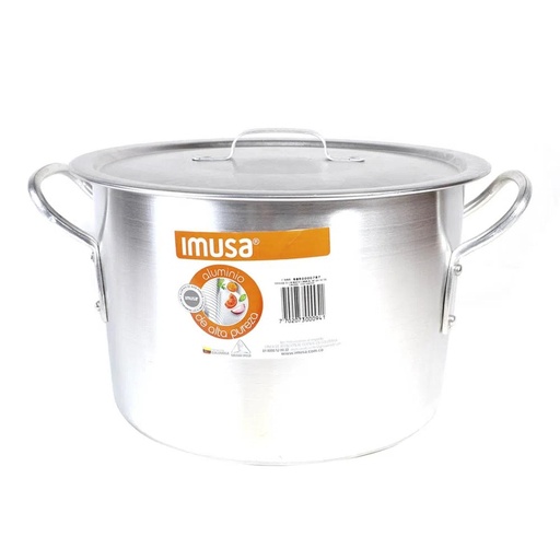 [16999] OLLA AMERICANA ALUMINIO AT 24 CM 7,6 LTS IMUSA